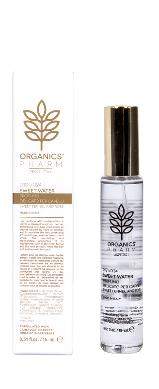 ORGANICS PHARM SWEET WATER PROFUMO DELICATO CAPELLI 15 ML - Doctor Vinz