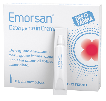 EMORSAN DETERGENTE CREMA 10 FIALE DA 3,5 ML - Doctor Vinz