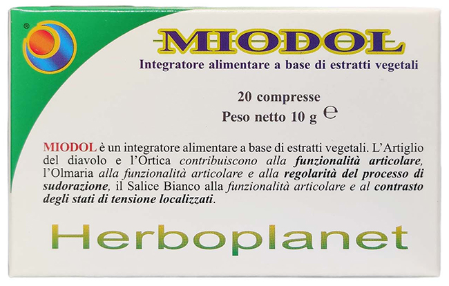 MIODOL 20 COMPRESSE BLISTER 10 G - Doctor Vinz