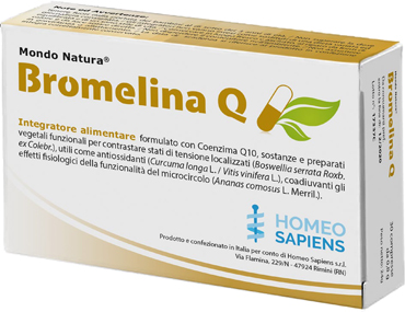 BROMELINA Q MONDO NATURA 30 COMPRESSE - Doctor Vinz