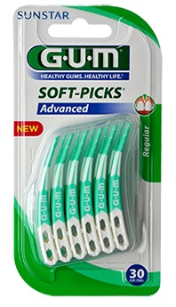 GUM SOFTPICKS ADVANCE SCOVOLINO LARGE GOMMA 30 PEZZI - Doctor Vinz
