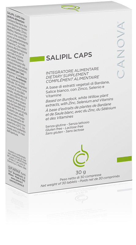 CANOVA SALIPIL CAPS 30 COMPRESSE NUOVA CONFEZIONE - Doctor Vinz