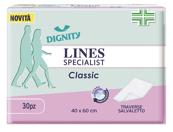 TRAVERSA PER INCONTINENZA LINES SPECIALIST CLASSIC 40X60 CM 30 PEZZI - Doctor Vinz