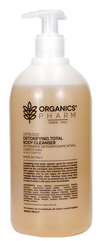 ORGANICS PHARM DETOXIFYING TOTAL BODY CLEANSER 500 ML - Doctor Vinz