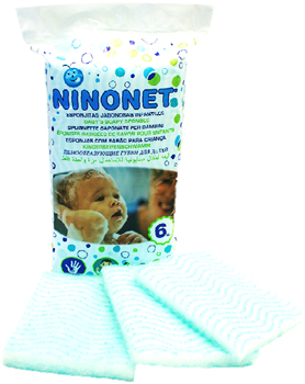NINONET SPUGNETTA SAPONATA PER BIMBI 6 PEZZI - Doctor Vinz