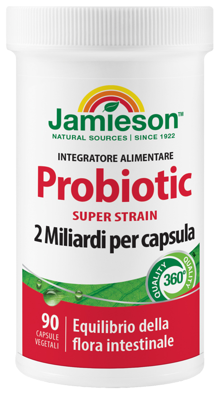 JAMIESON PROBIOTIC SUPER STRAIN 90 CAPSULE VEGETALI - Doctor Vinz
