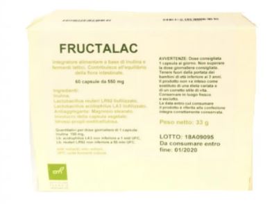 FRUCTALAC 60 CAPSULE - Doctor Vinz