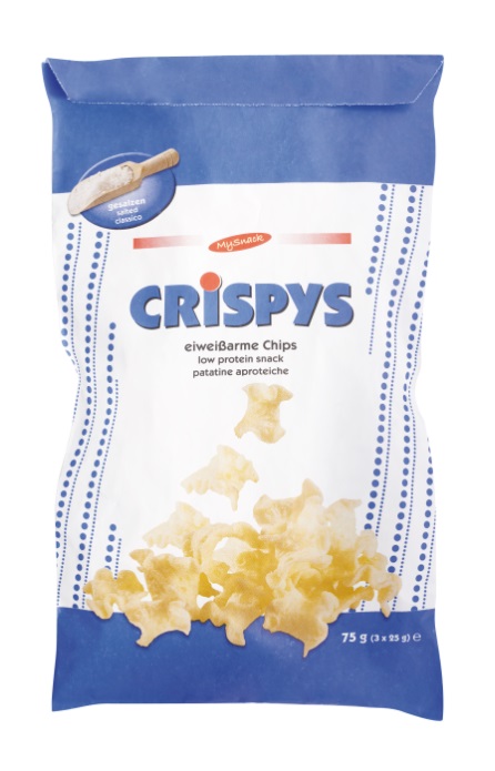 MY SNACK CRISPYS SFOGLIE DI PATATE 3 BUSTE DA 25 G - Doctor Vinz