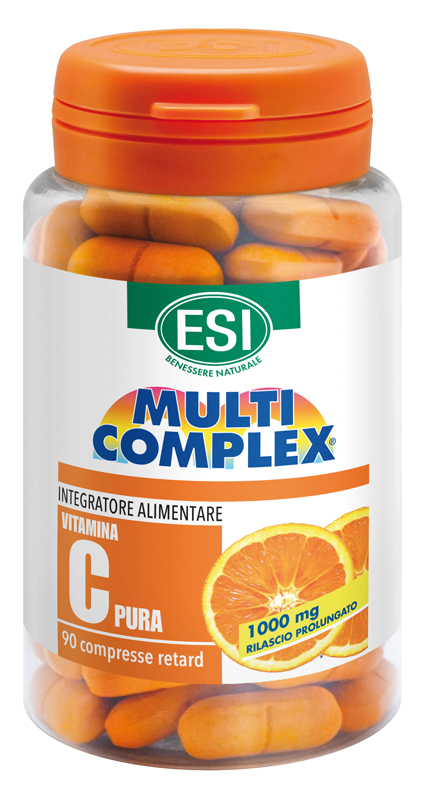 ESI MULTICOMPLEX VITAMINA C PURA 1000 MG RETARD 90 COMPRESSE - Doctor Vinz