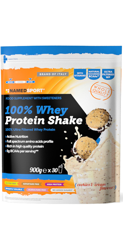 100% WHEY PROTEIN SHAKE COOKIES & CREAM 900 G - Doctor Vinz