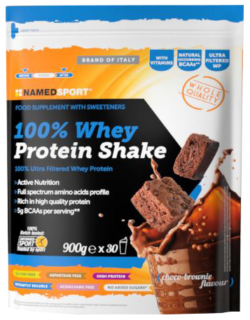 100% WHEY PROTEIN SHAKE CHOCO BROWNIE 900 G - Doctor Vinz