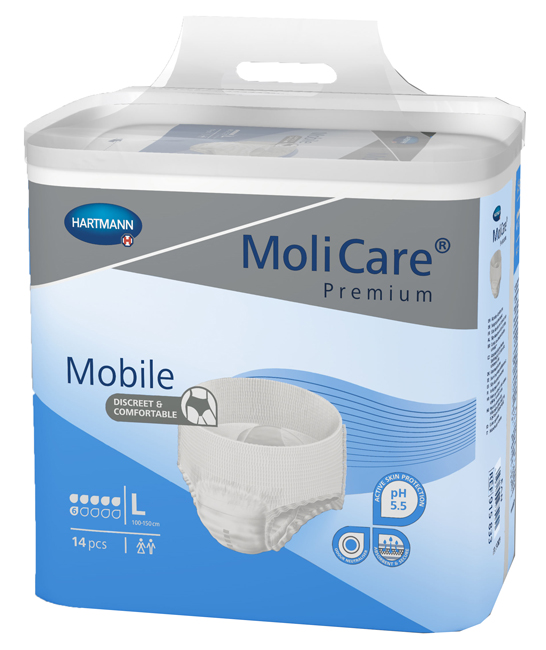 PANNOLINO PULL UP GIORNO MOLICARE MOBILE 6 GOCCE L 14 PEZZI - Doctor Vinz