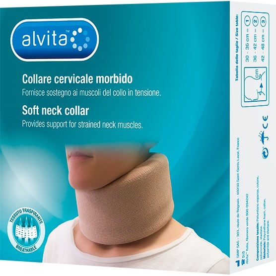 COLLARE CERVICALE ALVITA MORBIDO 1 - Doctor Vinz