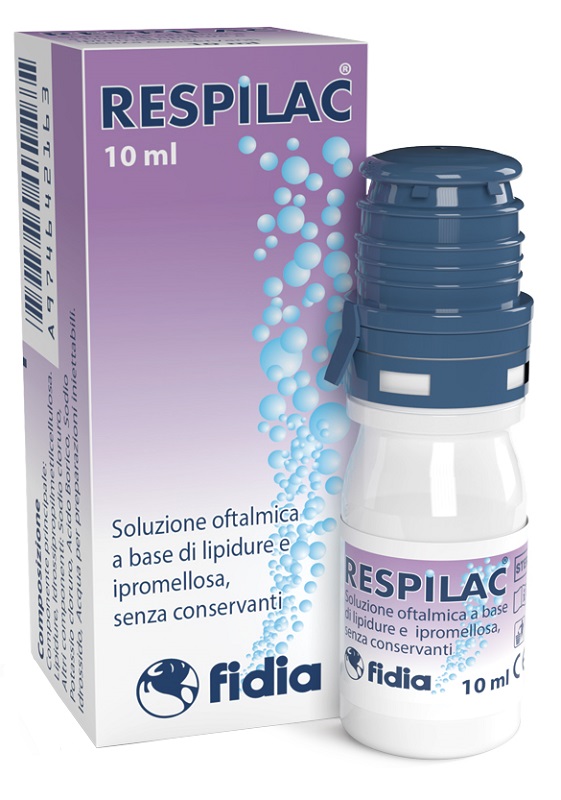 SOLUZIONE OFTALMICA RESPILAC A BASE DI LIPIDURE E IPROMELLOSA 10 ML - Doctor Vinz