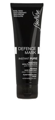 DEFENCE MASK INSTANT PURE MASCHERA NERA PURIFICANTE 75 ML - Doctor Vinz