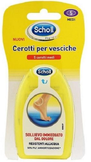 SCHOLL CEROTTI PER VESCICHE MEDIO 5 PEZZI - Doctor Vinz