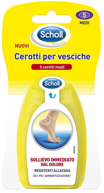 SCHOLL CEROTTI PER VESCICHE MEDIO DITA DEI PIEDI 6 PEZZI - Doctor Vinz