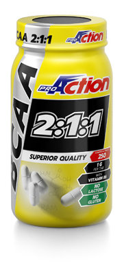 PROACTION BCAA 211 250 COMPRESSE - Doctor Vinz
