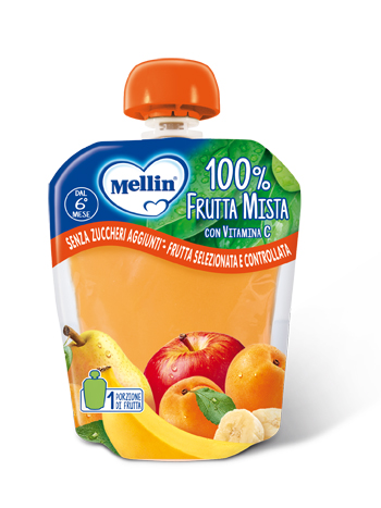MELLIN POUCH FRUTTA MISTA 90 G - Doctor Vinz