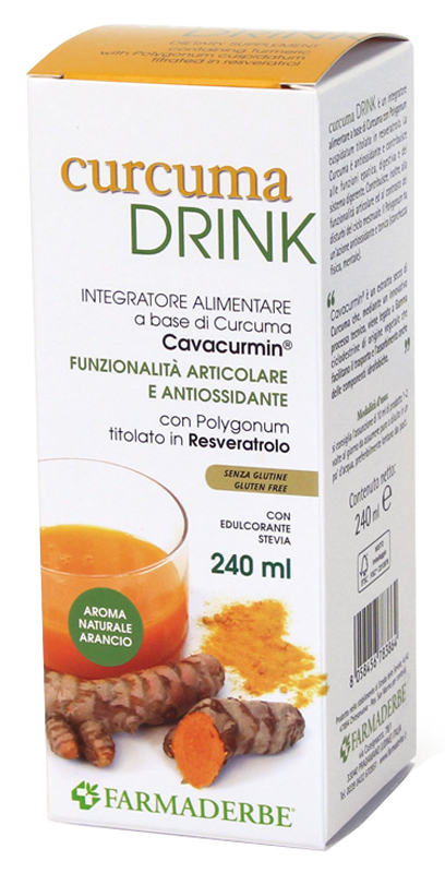 CURCUMA DRINK 240 ML - Doctor Vinz