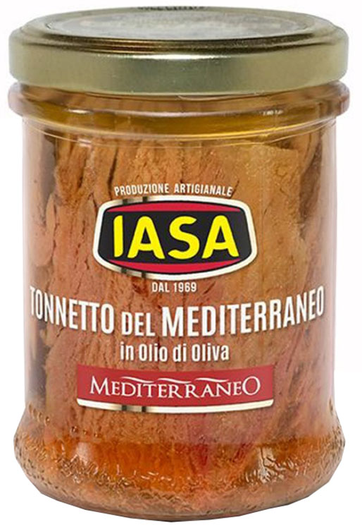IASA IL GUSTOSO TONNETTO DEL MEDITERRANEO IN OLIO EXTRA VERGINE DI OLIVA 200 G - Doctor Vinz