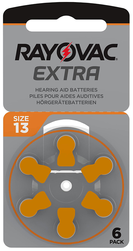 RAYOVAC BATTERIE ZINCO ARIO MODELLO 13 6 PEZZI - Doctor Vinz