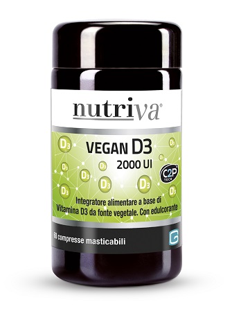 NUTRIVA VEGAN D3 60 COMPRESSE 2000 UI - Doctor Vinz