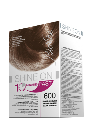 BIONIKE SHINE ON FAST TRATTAMENTO COLORANTE CAPELLI BIONDO SCURO 600 FLACONE 60 ML + TUBO 60 ML - Doctor Vinz