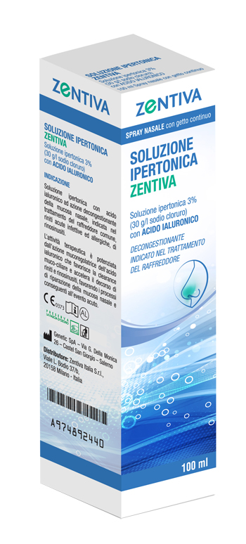 SOLUZIONE IPERTONICA ZENTIVA SPRAY NASALE 100 ML - Doctor Vinz