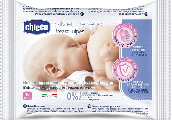 CHICCO SALVIETTE DETERGENTI PER IL SENO 16 PEZZI - Doctor Vinz