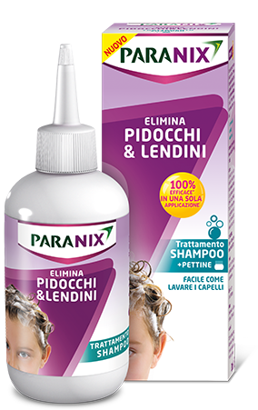 SHAMPOO PARANIX TRATTAMENTO NUOVA FORMULA 200 ML + PETTINE - Doctor Vinz