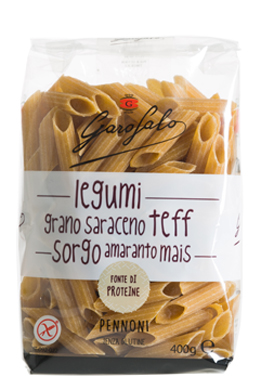 GAROFALO PENNONI PASTA SENZA GLUTINE LEGUMI E CEREALI 400 G - Doctor Vinz