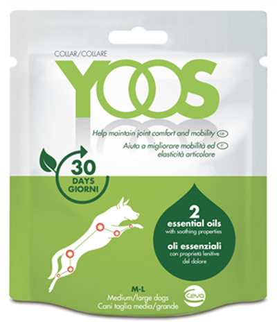 YOOS COLLARE CANE TAGLIA MEDIUM/LARGE A BASE DI OLI ESSENZALI - Doctor Vinz