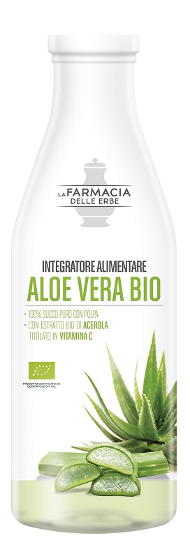 FARMACIA DELLE ERBE ALOE VERA SUCCO PURO BIO 1000 ML - Doctor Vinz