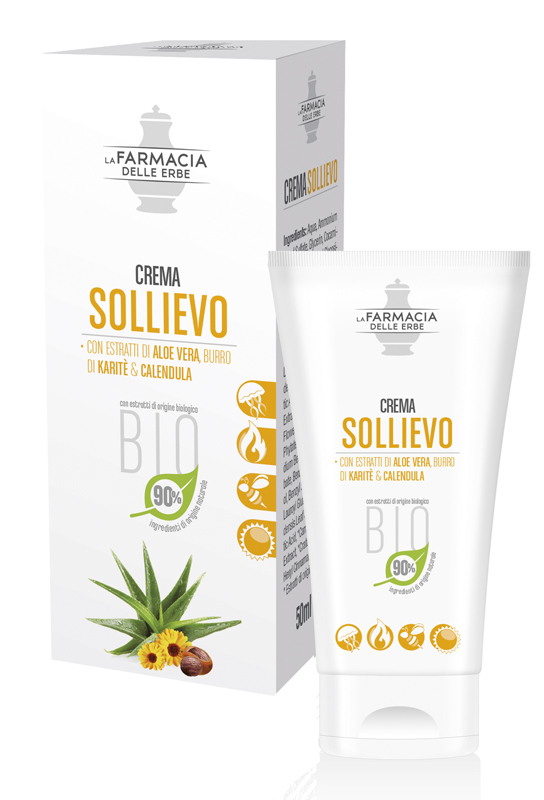 FARMACIA DELLE ERBE CREMA SOLLIEVO ALOE BIO 50 ML - Doctor Vinz