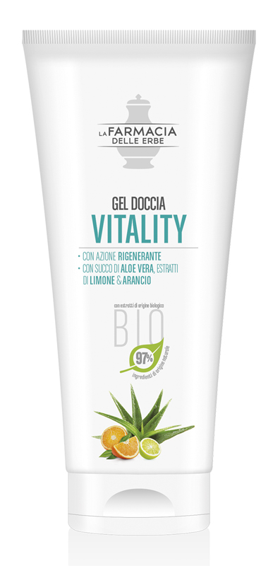 FARMACIA DELLE ERBE GEL DOCCIA VITALITY BIO 100 ML - Doctor Vinz