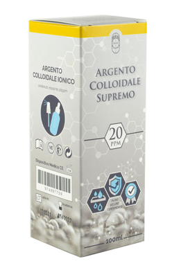 ARGENTO COLLOIDALE SUPREMO 20PPM 100 ML SPRAY + CONTAGOCCE - Doctor Vinz
