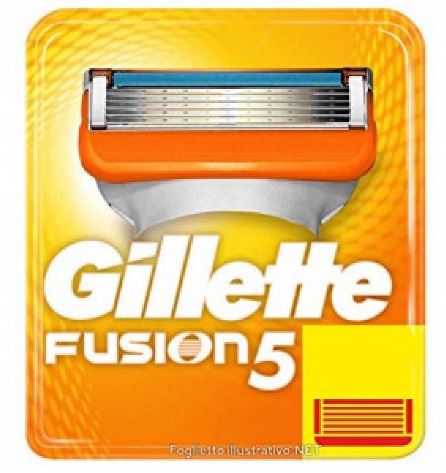 GILLETTE FUSION MANUAL LAME 2 PEZZI - Doctor Vinz