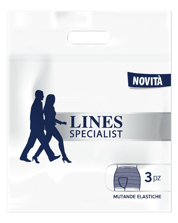 LINES SPECIALIST MUTANDA ELASTICA MM 3 PEZZI - Doctor Vinz