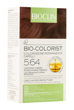 BIOCLIN BIO COLORIST 5,64 CASTANO CHIARO ROSSO RAME TIZIANO - Doctor Vinz