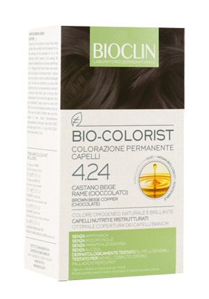 BIOCLIN BIO COLORIST 4,24 CASTANO BEIGE RAME CIOCCOLATO - Doctor Vinz