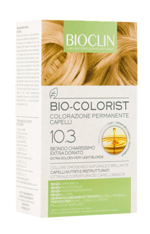 BIOCLIN BIO COLORIST 10,3 BIONDO CHIARISSIMO EXTRA DORATO - Doctor Vinz
