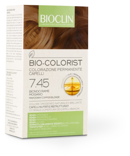 BIOCLIN BIO COLORIST 7,45 BIONDO RAME MOGANO - Doctor Vinz