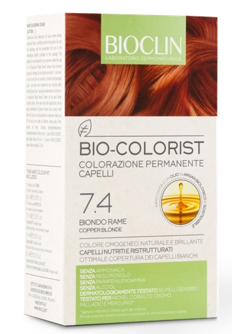 BIOCLIN BIO COLORIST 7,4 BIONDO RAME - Doctor Vinz