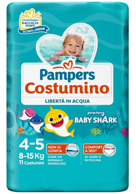 PAMPERS COSTUMINO CP 11 TG4 TG 4 11 PEZZI - Doctor Vinz