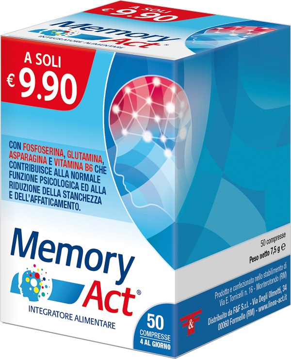 MEMORY ACT 50 COMPRESSE - Doctor Vinz