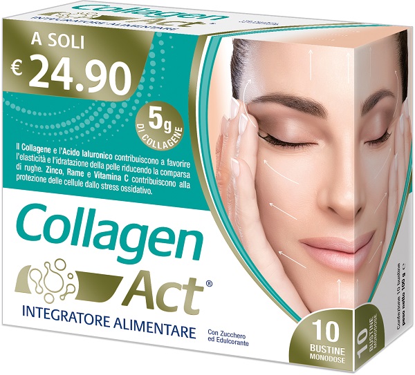 COLLAGEN ACT 10 BUSTINE MONODOSE - Doctor Vinz
