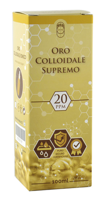 ORO COLLOIDALE SUPREMO 20PPM 100 ML - Doctor Vinz