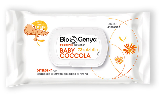 BIOGENYA SUPER BABY PROTECTION 72 SALVIETTE BABY COCCOLA DETERGENTI - Doctor Vinz