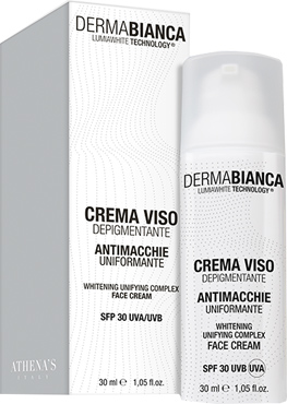 DERMABIANCA CREMA VISO DEPIGMENTANTE ANTIMACCHIE SPF30 UVA/UVB 30 ML - Doctor Vinz